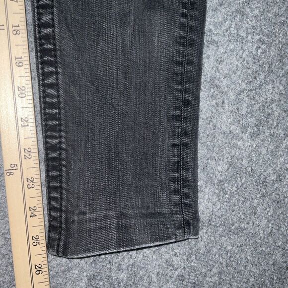 Miss Me Jeans Womens Size 28 Black Denim Skinny JS4009S29 Flap Pockets - Picture 7 of 12